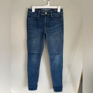 AE high rise jeggings